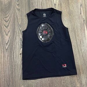 G-Form Youth Girls Softball Tank Top Dri Fit Undershirt Black Size M